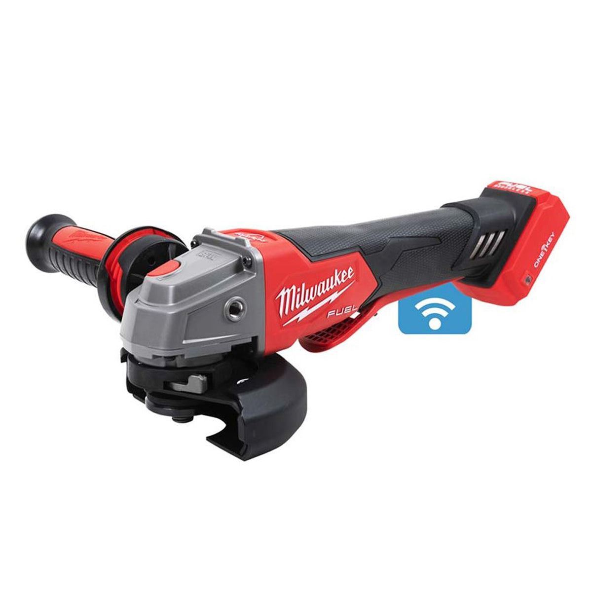 Milwaukee M18ONEPP4A3-503B 18V Fuel One-Key Brushless 4 Piece Tool Kit with 3 x 5.0Ah Battery Charger & Wheeled Bag 4933499430